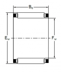 Подшипник Серия K и KT (подшипники без колец) Подшипник K 19x25x31.8 (KT) по выгодным ценам Нефтеюганск